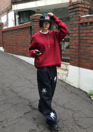 TUFTED OUTLINE KNIT